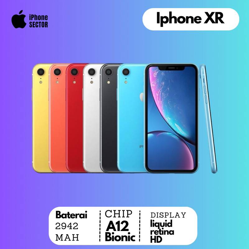 iPhone Xr 256Gb, 128Gb & 64Gb Second Original iBox