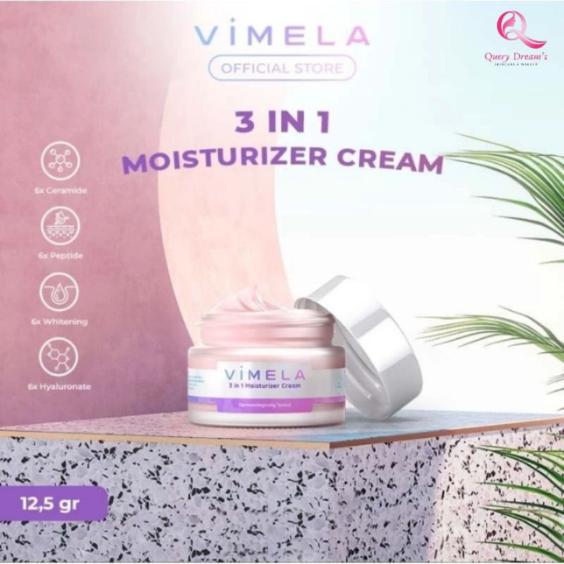 Vimela Moisturizer Cream Whitening 3 in 1 ORIGINAL