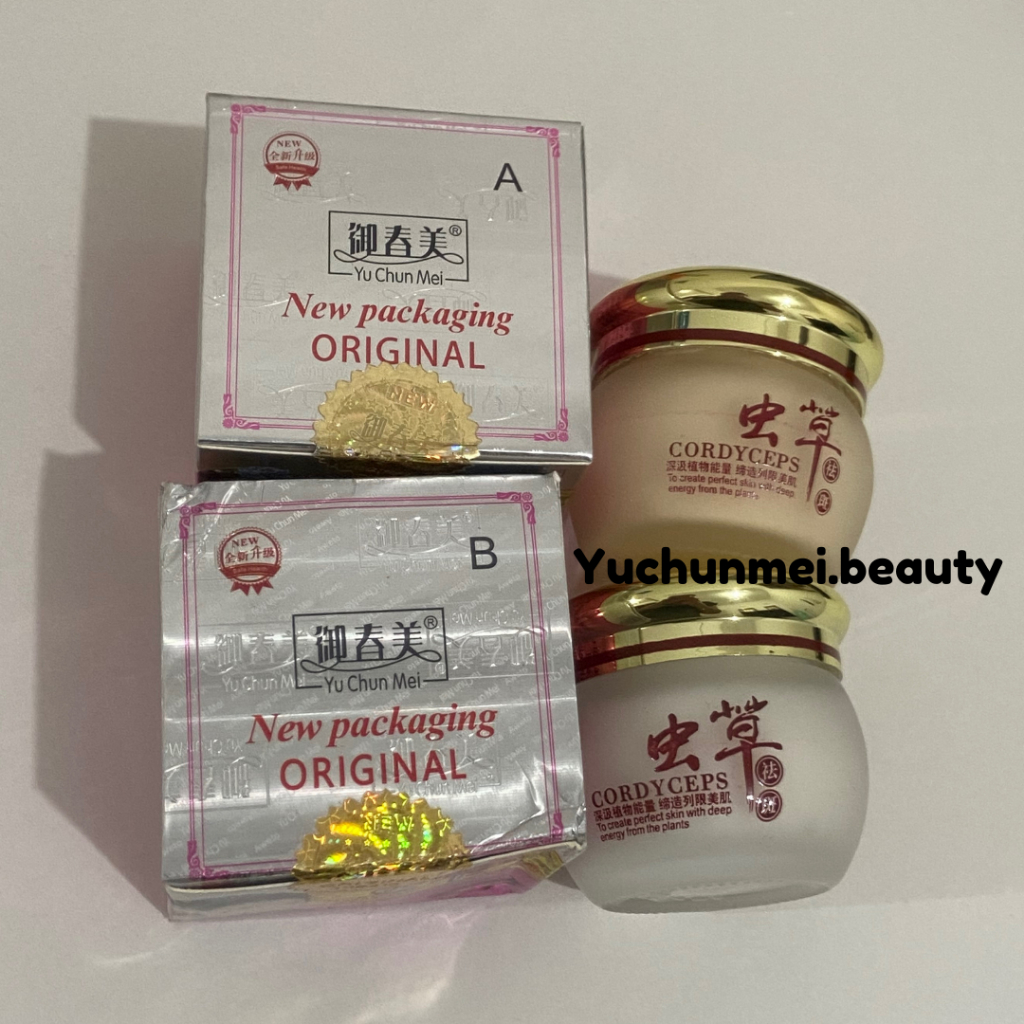 [IMPORT] YU CHUN MEI CORDYCEPS DAY CREAM / YU CHUN MEI CORDYCEPS CREAM SIANG/ CREAM HCI / CREAM HERB