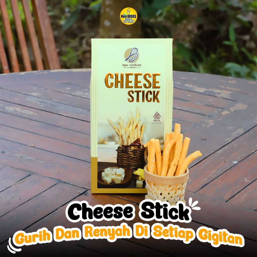 

Cheese Stick Keju Premium 120gr / Cheesestick Keju AYU COOKIES ASLI 120gr