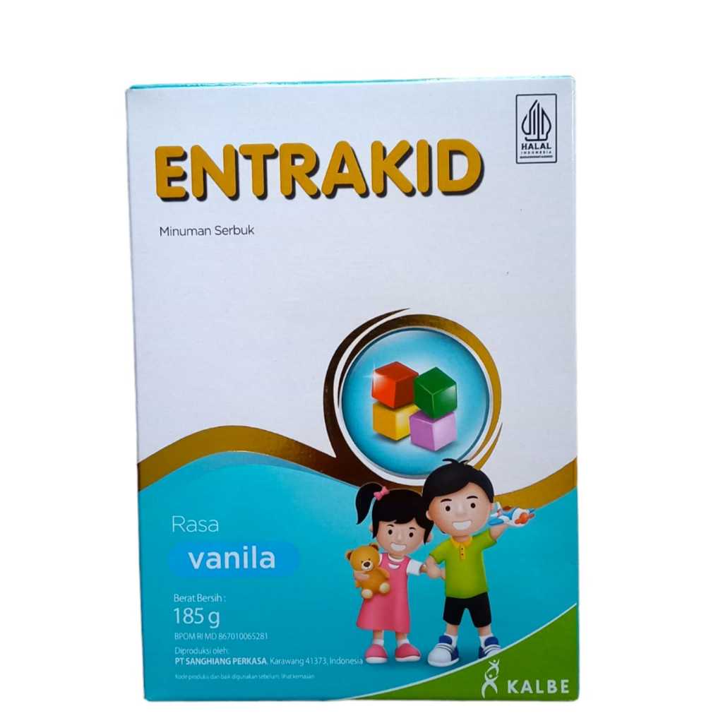 

Entrakid vanila 185g - nutrisi seimbang anak