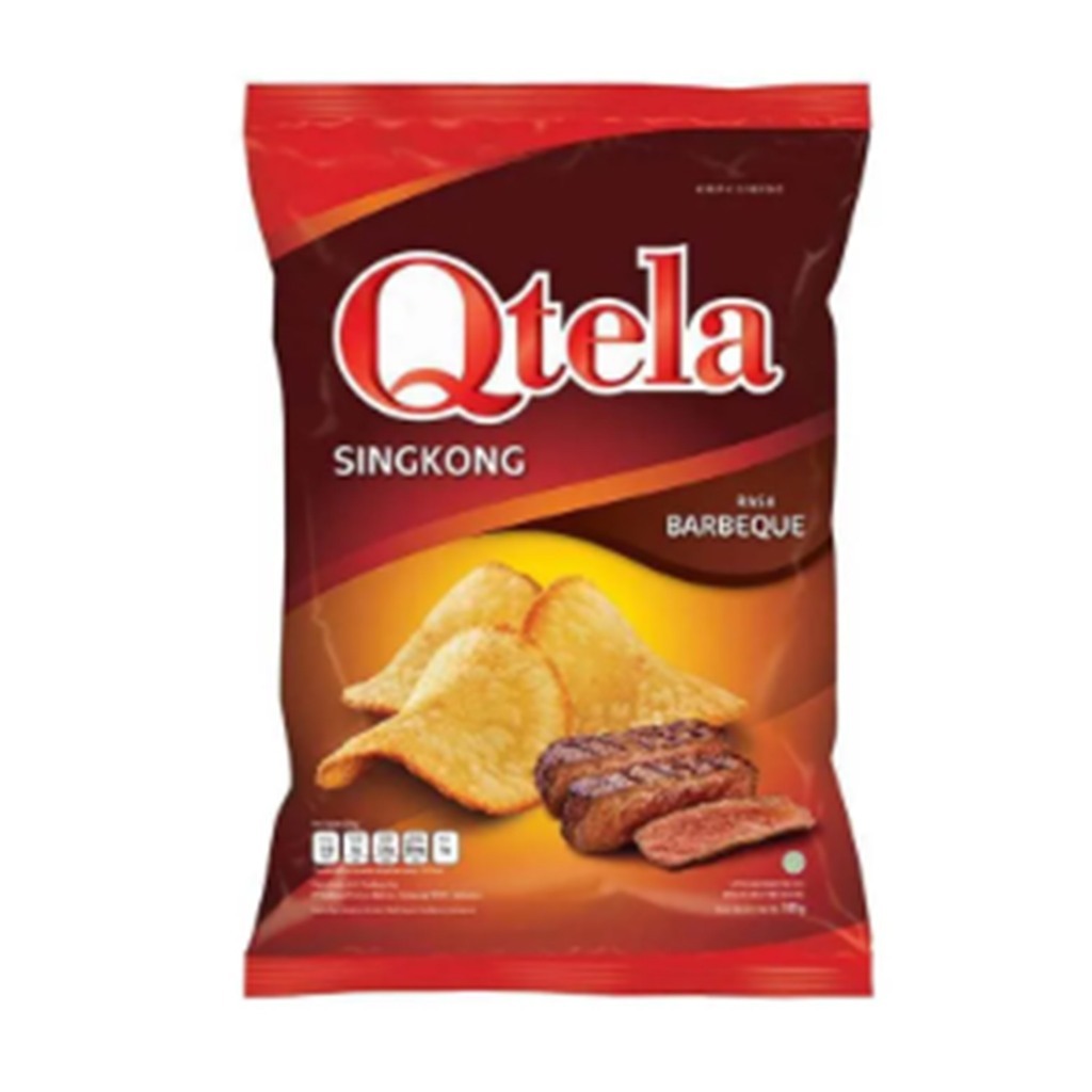 

Qtela Singkong Snack Rasa BBQ 10 Pcs (20gr)