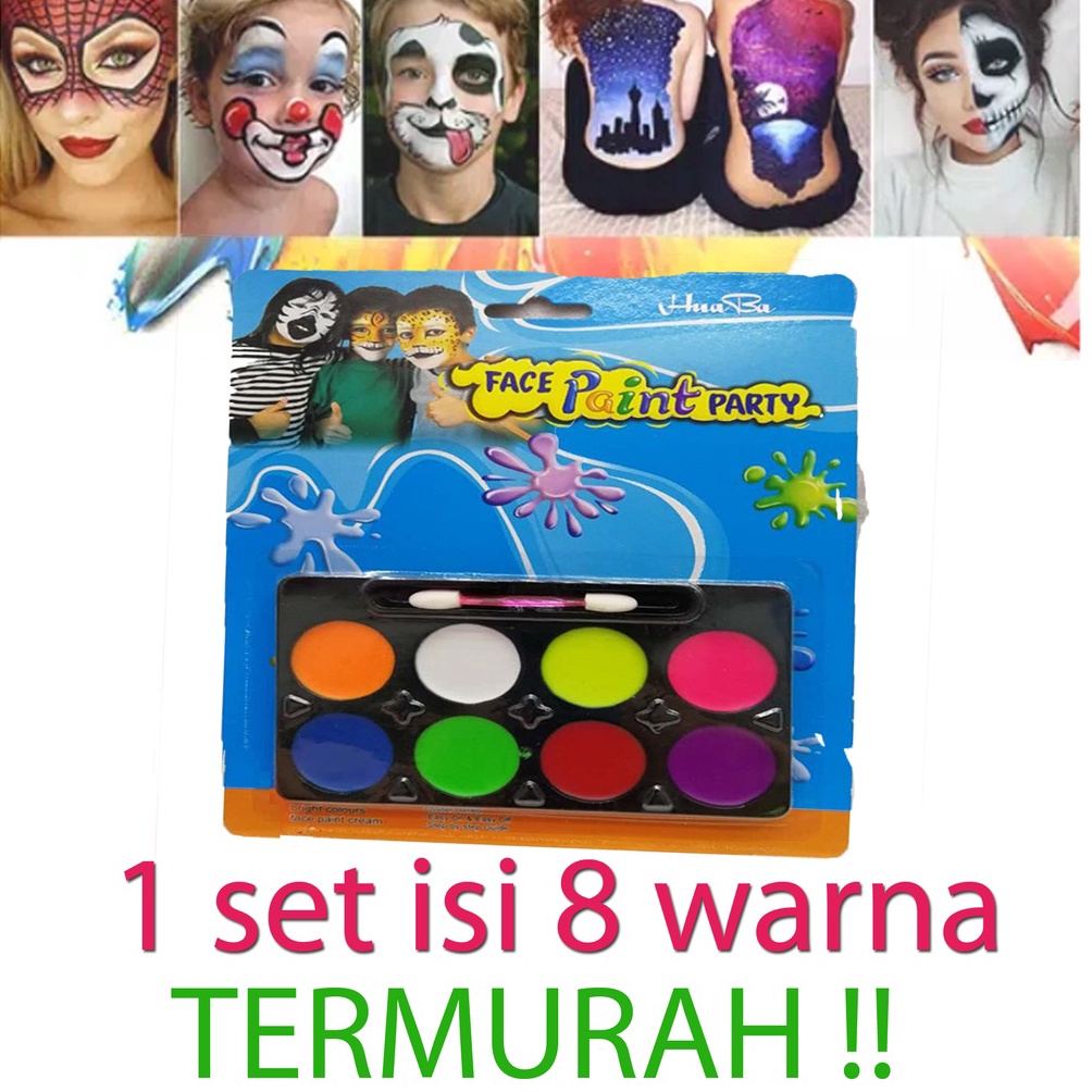 KODE H35V jual face painting make up anak cat wajah cat muka jakarta