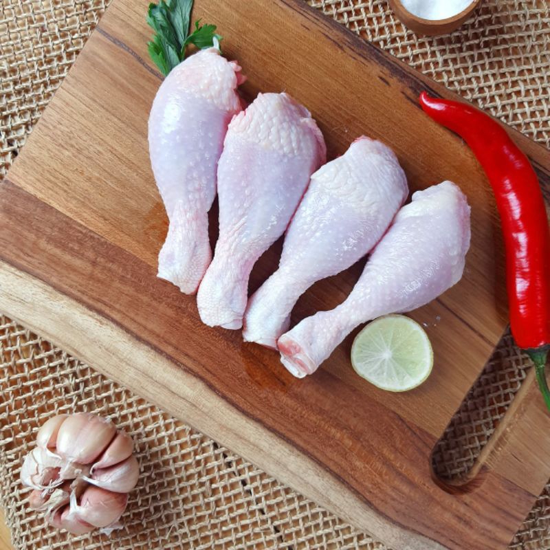 

PAHA BAWAH ATAU PAHA PENTUNG AYAM NON ORGANIK RAC FROZEN DAN HALAL