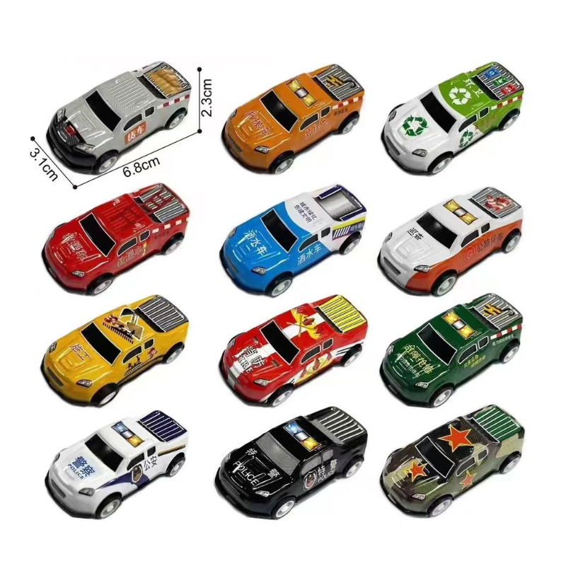 

HJ 20Pcs Mobil Mini Mainan Anak PullBack Mix Collorfull Racing Car Metal Mini Cars Kids Toys