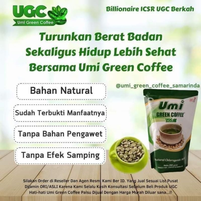 

umi green coffe