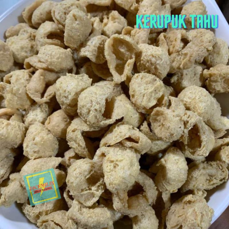 

Kerupuk Tahu Bulat crispy sumedang 500gr - gurih asin renyah