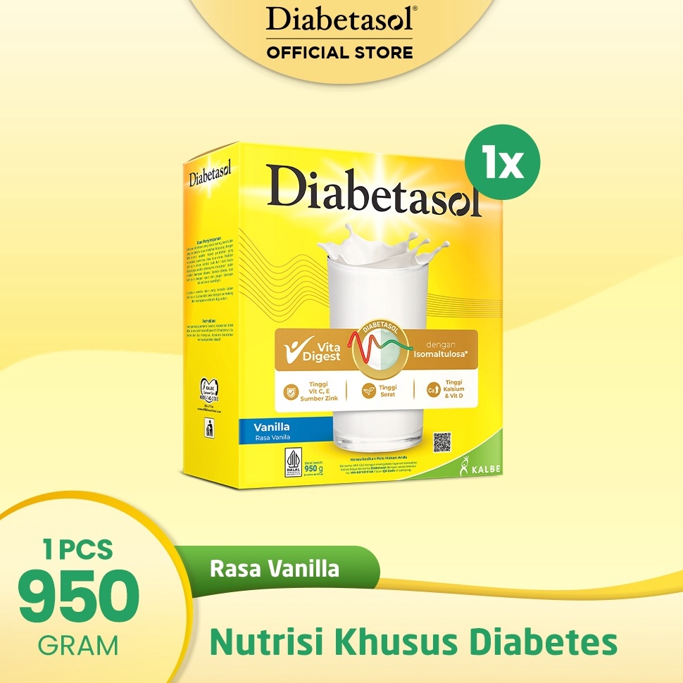 

Termurah Diabetasol Jumbo Vanilla 95g