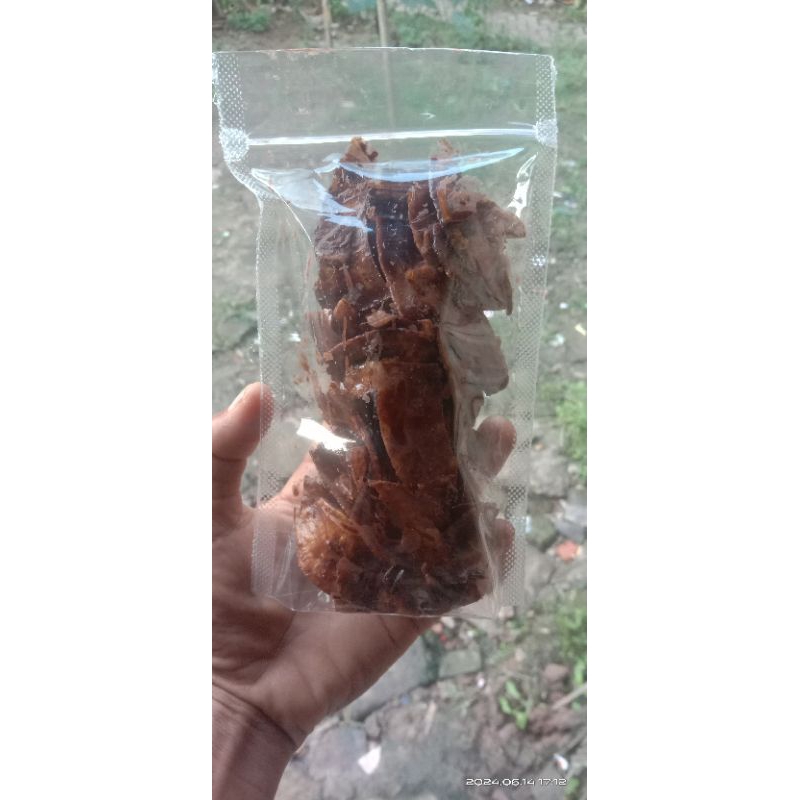 

kripik pisang coklat lumer