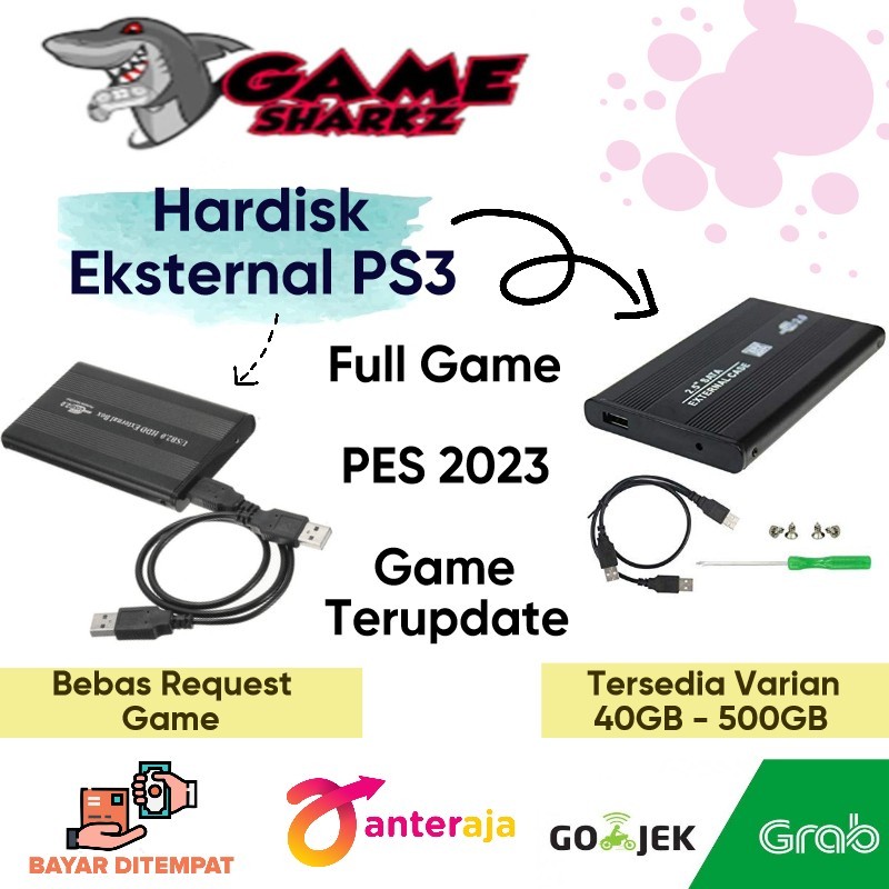 HDD External PS3 FULL GAME