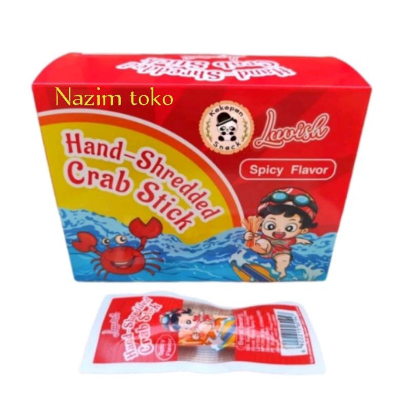 

Luvish crab stik box isi 20