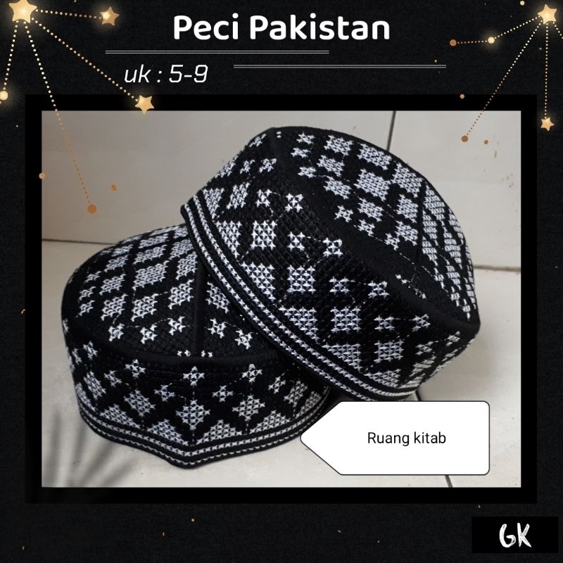 Peci Pakistan motif