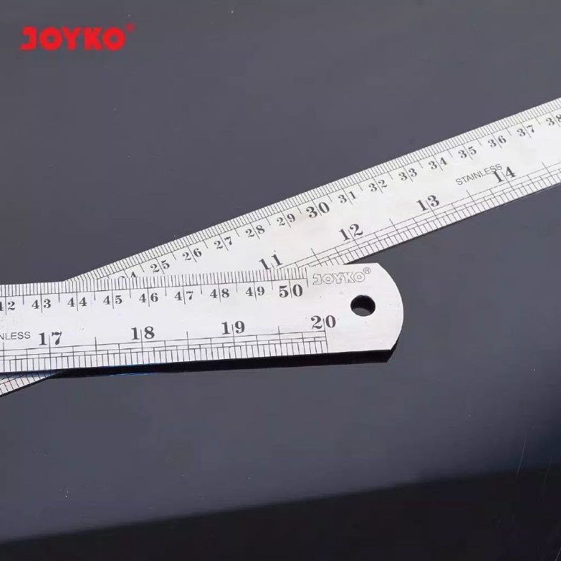 

HATI HATI BARANG Penggaris Besi RLST5 Joyko Stainless Steel Ruler