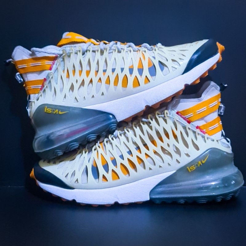 NIKE Air Max 270 ISPA White Amber - Size:44.5, Insole:285, Made in:Vietnam (Mantan & ORI)