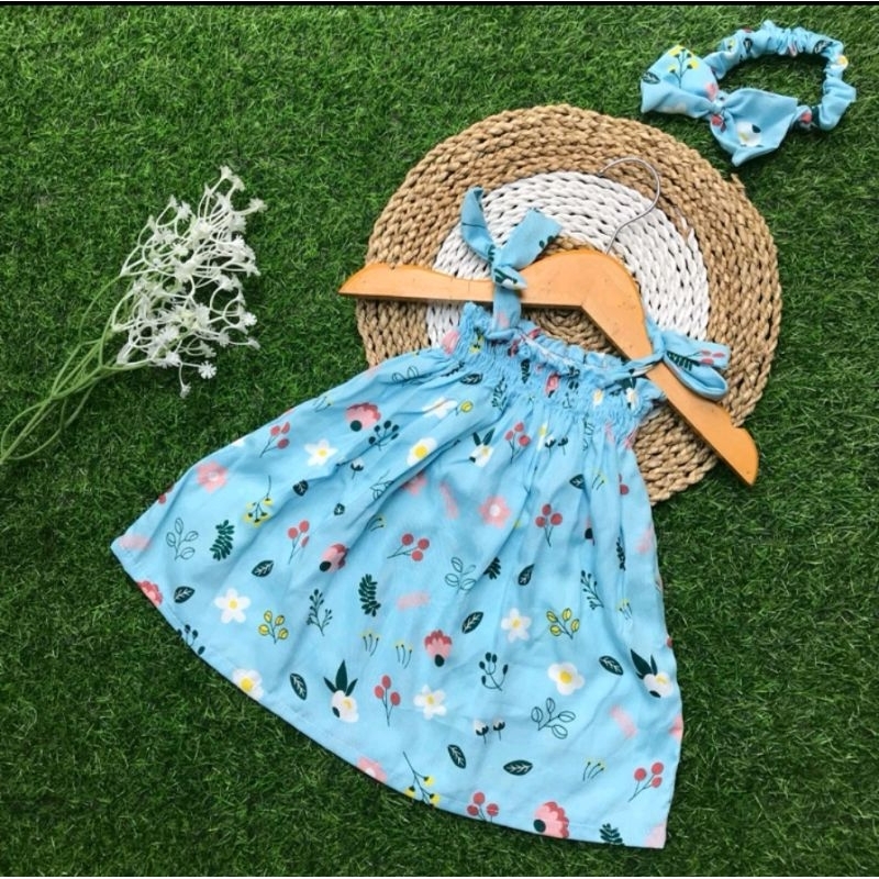 Dress Bayi Popy Summer 0-12 Bulan