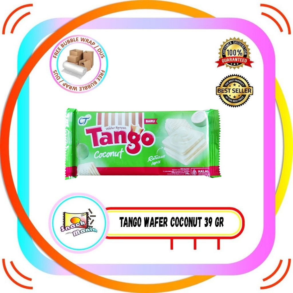 

Tango Wafer Coconut 39 gr Kelapa