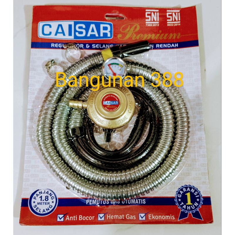 Selang Gas Komplit Regulator/Selang Regulator Kompor Gas/Selang Regulator Gas Sni
