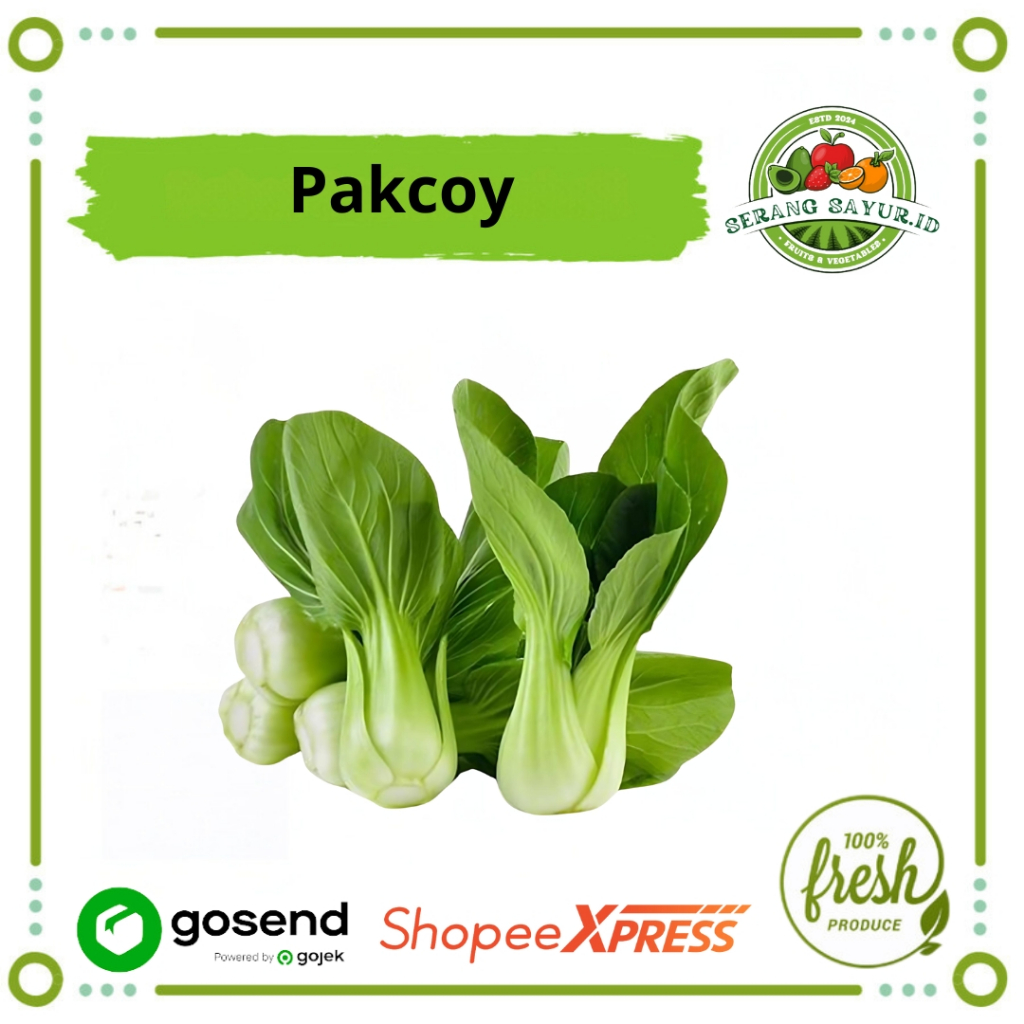 

[INSTAN SERANG] PAKCOY / SAWI SENDOK 250 GR