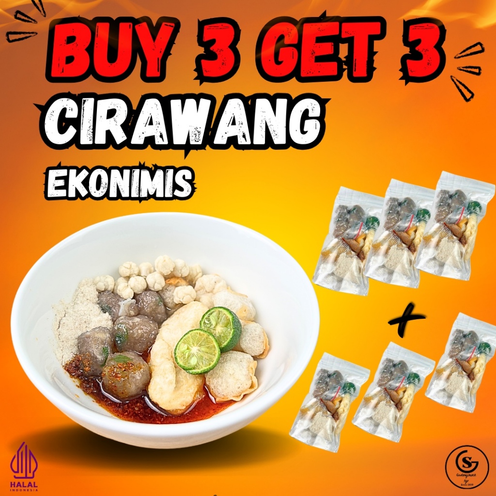 

BUY 3 GET 3 BASO CIRAWANG EKONOMIS HOTPOT INSTAN