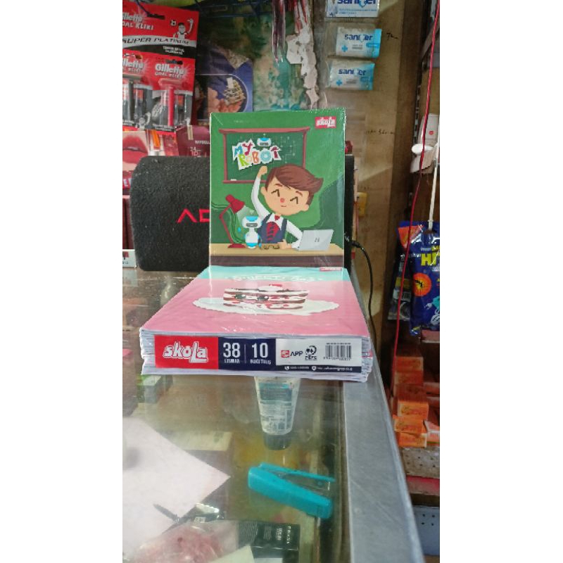 

buku sidu skola 38 & 58 lembar