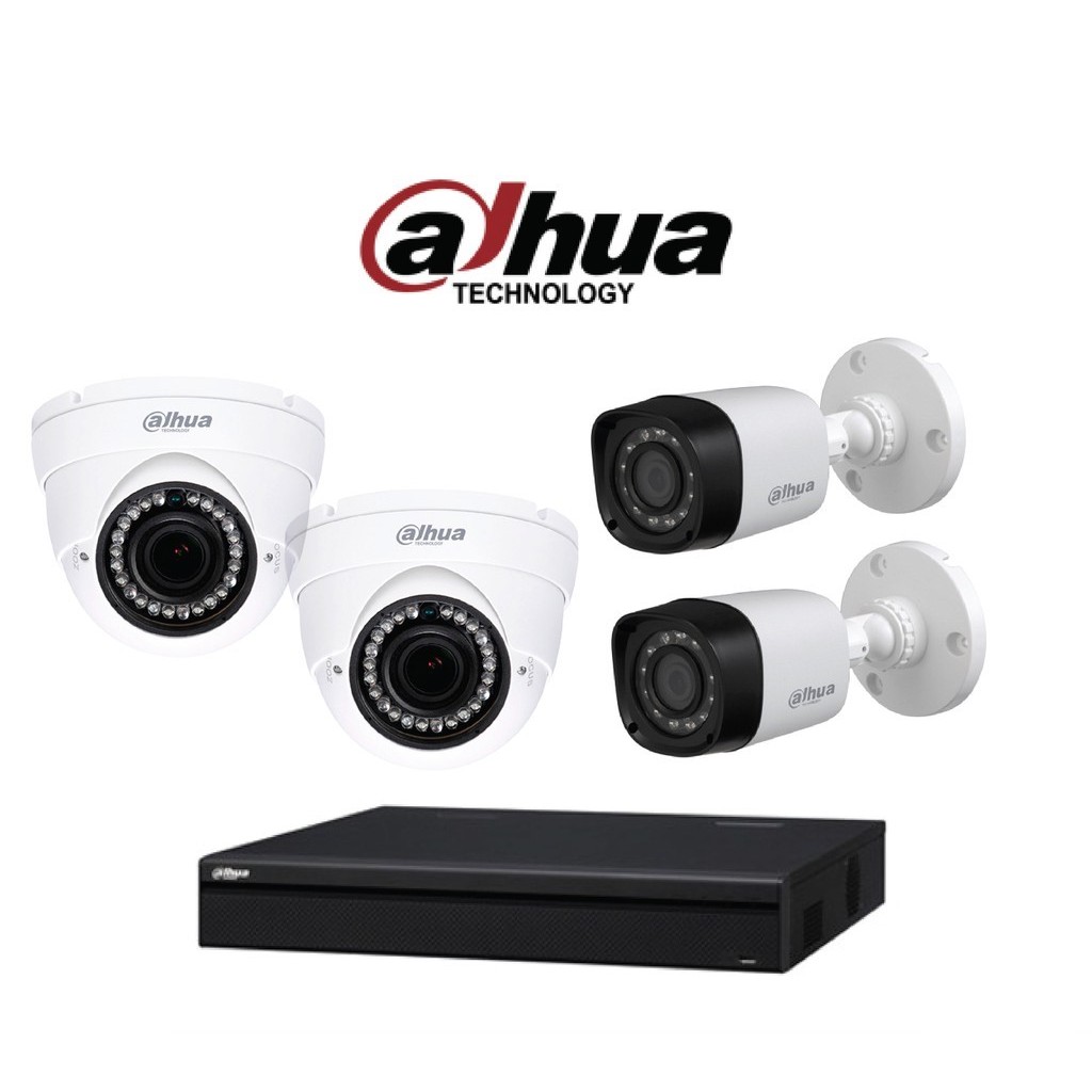 PAKET 4 CHANNEL 5MP AUDIO By DAHUA