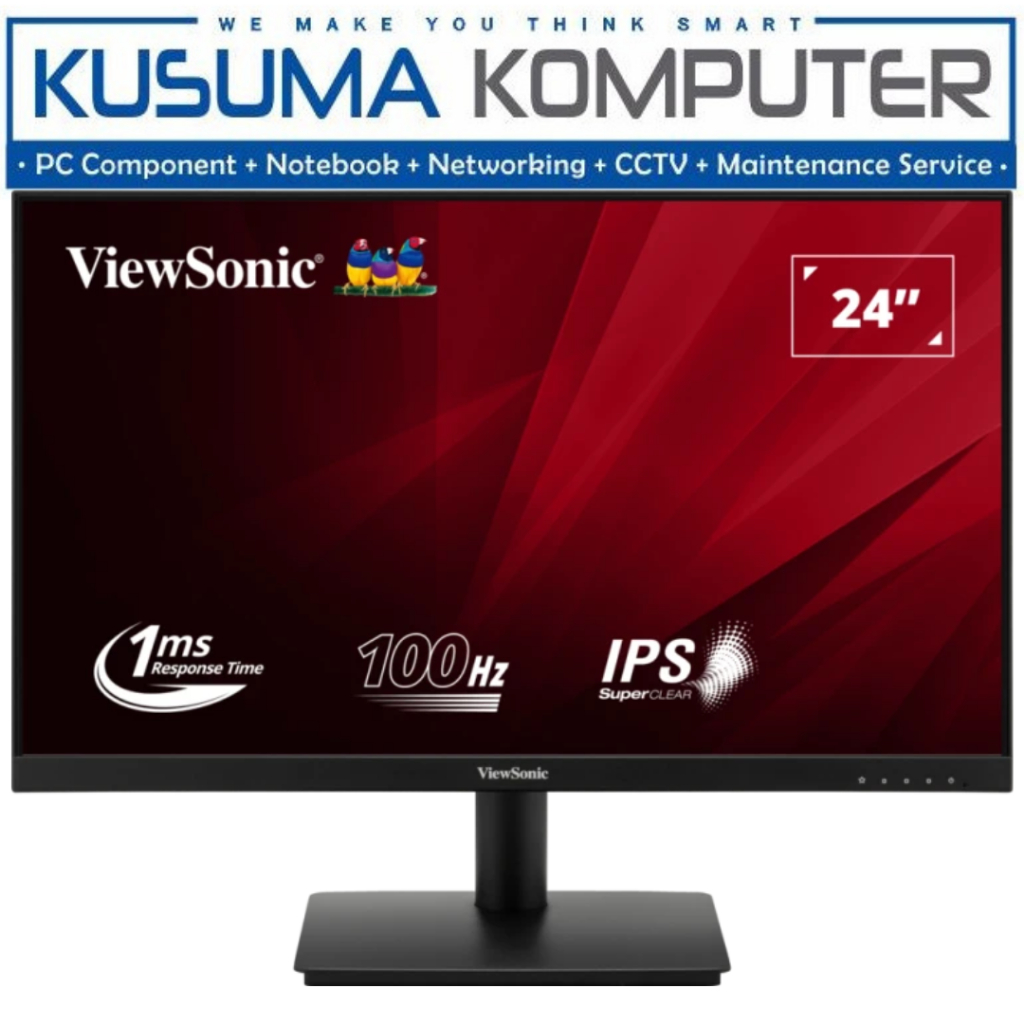 Monitor Viewsonic VA240-H va240h 24" IPS FHD 100Hz HDMI VGA