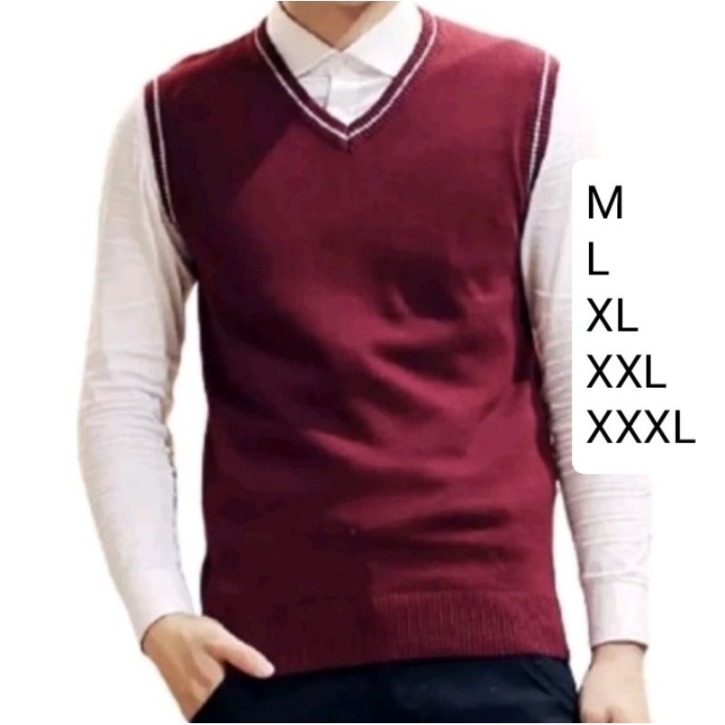 Rompi Rajut Wanita Pria Jumbo Oversize LD 100 / 110 / 120 / 130 / 140 / 150