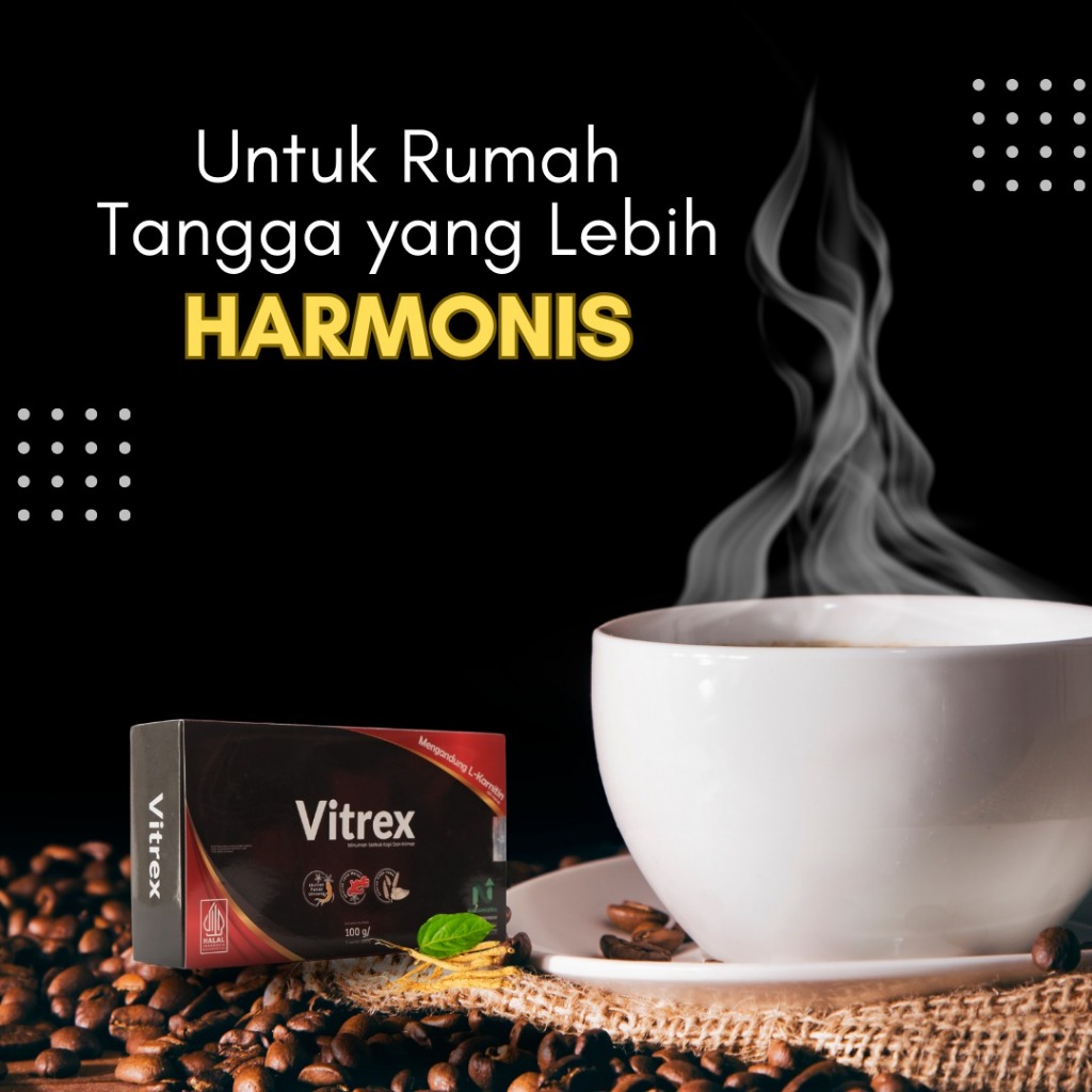 

Kopi Instan VITREX Kopi dengan extrak Herbal