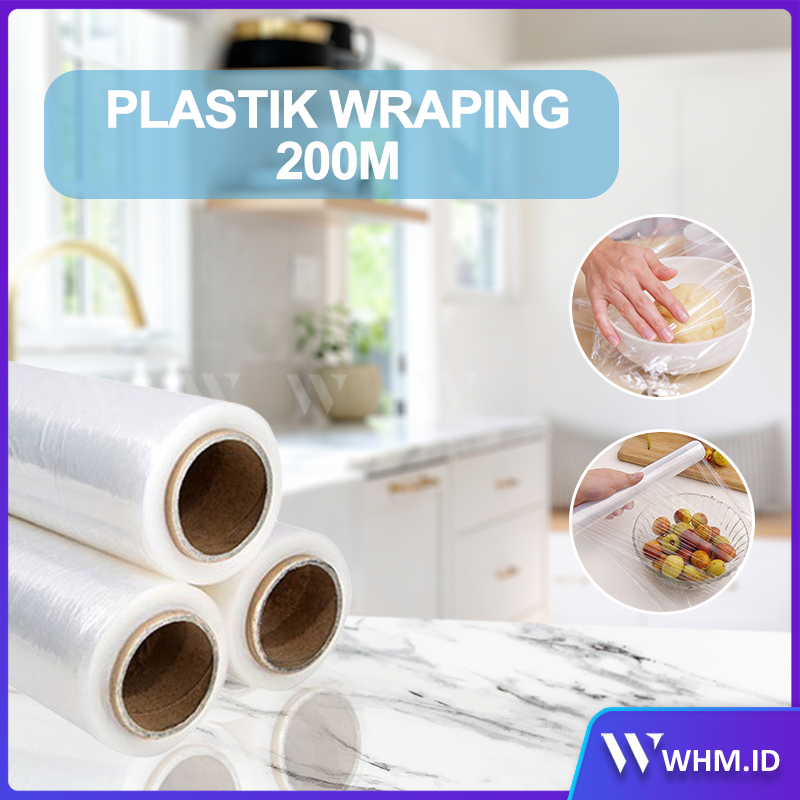 PLASTIK WRAPPING PLASTIK STRETCH FILM WRAP WRAPPING PLASTIK WRAPPING 50x200