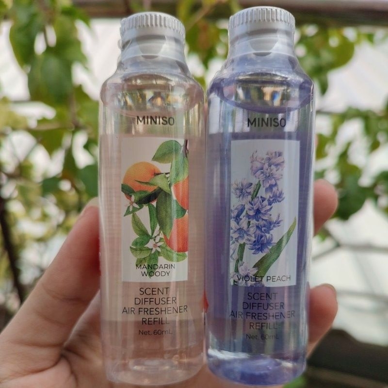 MINISO REFILL REED DIFFUSER PENGHARUM RUANGAN REFILL DIFFUSER 60ML