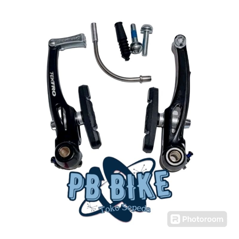 Rem V Brake  / Vbrake Tektro With Linear Spring Polygon Sepeda Federal MTB CTB Lipat