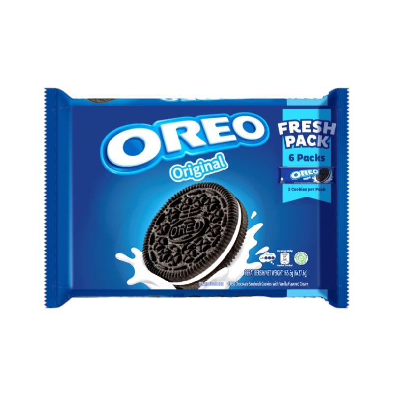 

Oreo Portion Pack rasa Original 6×27,6gr