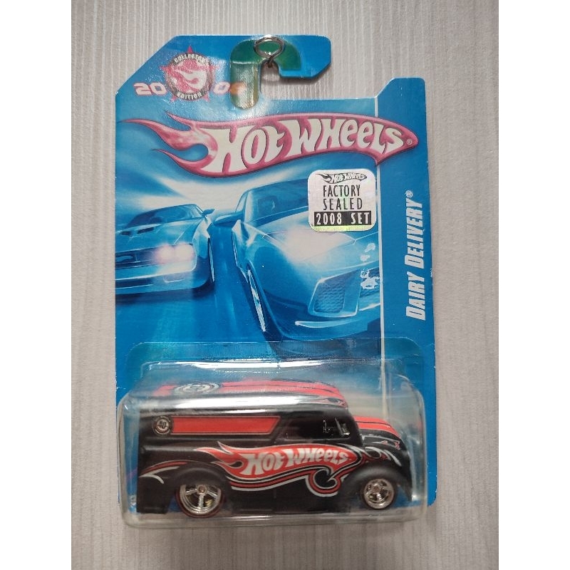HOT WHEELS FACTORY SEALED 40 ANNIVERSARY 2008 COLLECTOR EDITION DAIRY DELIVERY SUPER TREASURE HUNT T