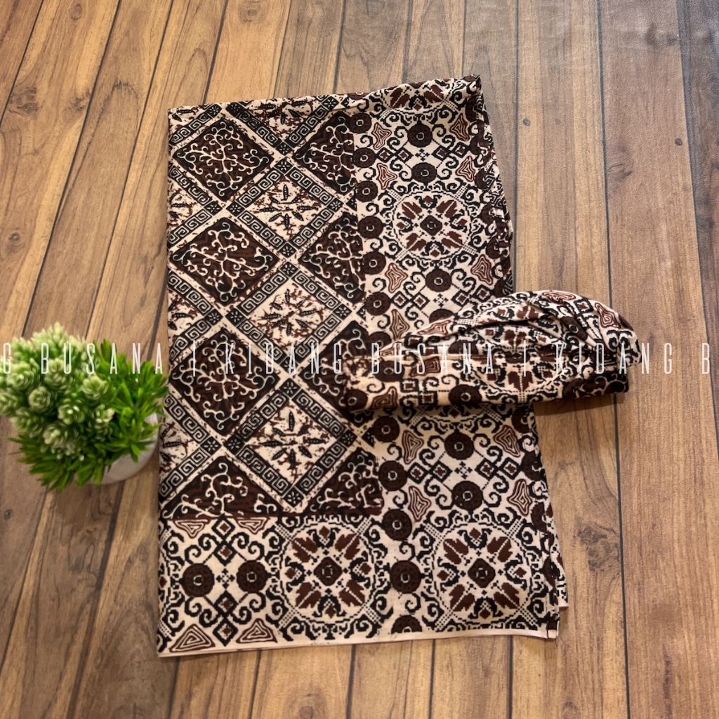 Saput Batik Indigo Premium | Saput Batik set Udeng