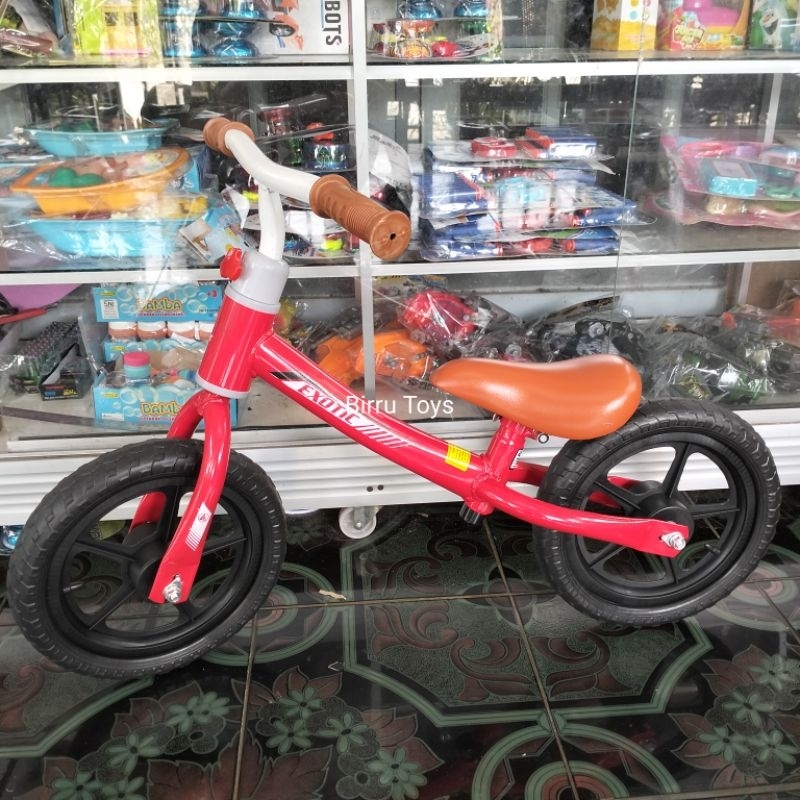 Push Bike EXOTIC - Balance Bike Sepeda Anak Tanpa Pedal Murah