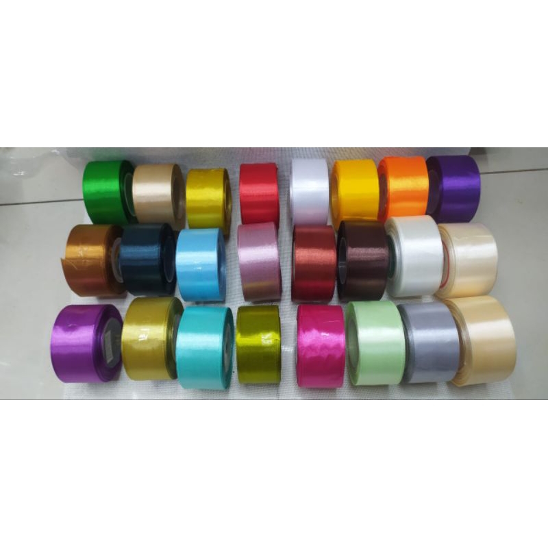 

pita satin terlaris/pita untuk ikat kado termurah terlengkap