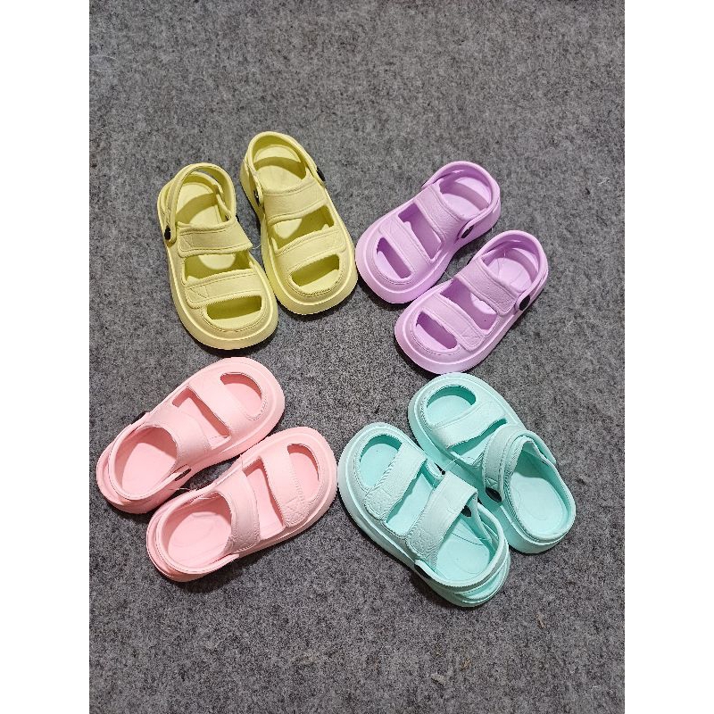 Sandal Jelly Anak Perempuan Laki Laki | Sepatu Sendal Jelly Tali belakang