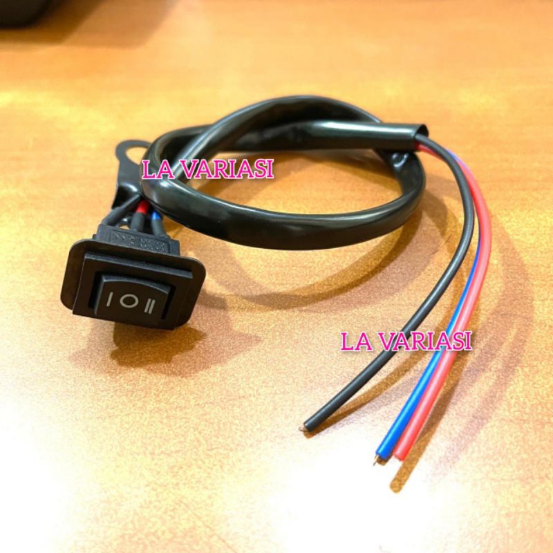 Saklar On On off 3 Mode swicth Saklar Lampu Tembak