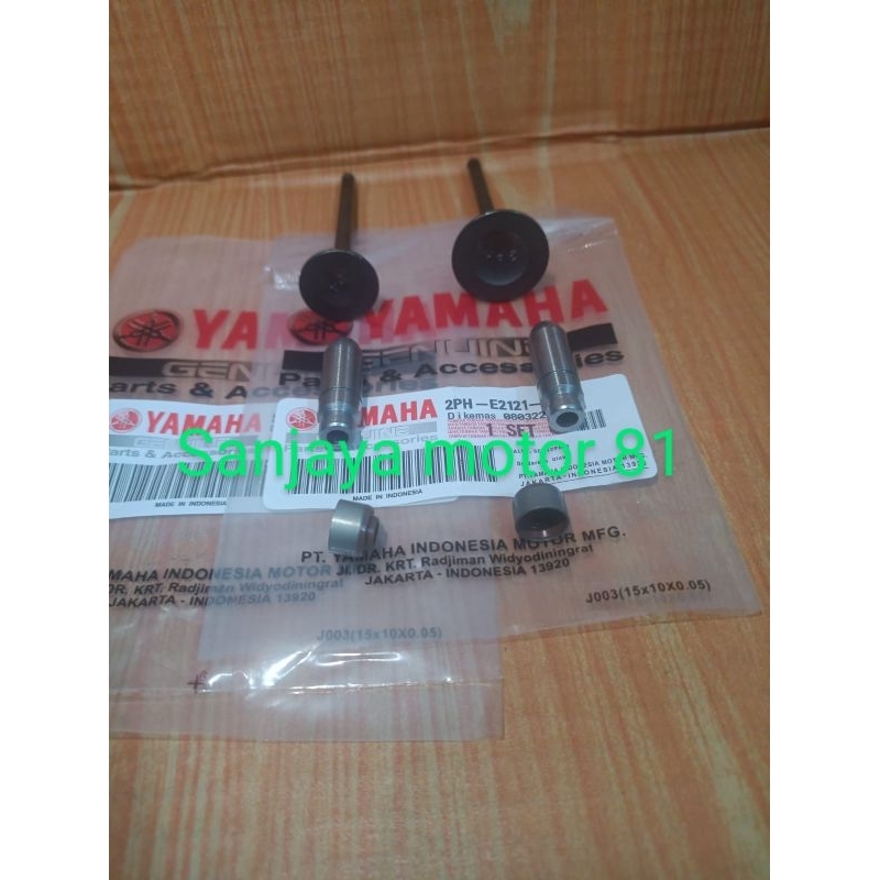 KLEP SET+BOSH BOTOL KLEP+SIL KLEP ASLI YAMAHA MIO MIO M3 2PH