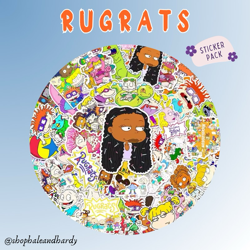 

Rugrats Sticker Pack | Stiker TV Show Film Lucu Aesthetic Anti Air
