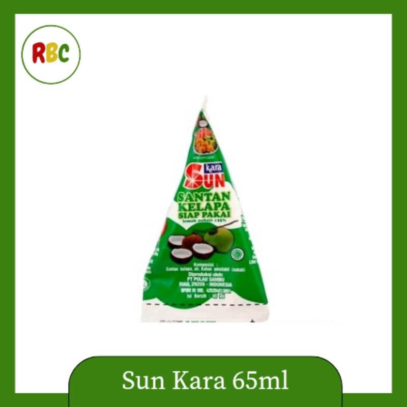 

Sun Kara Santan Kelapa 65 ml