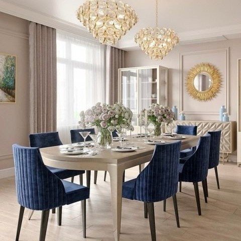 meja makan set minimalis modern meja makan