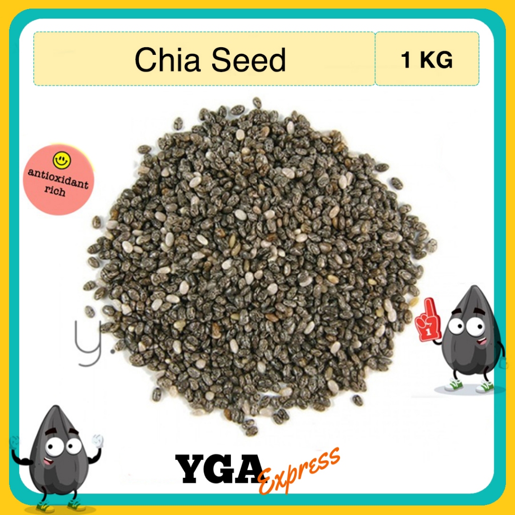 

Organic Black Chia Seed 1KG