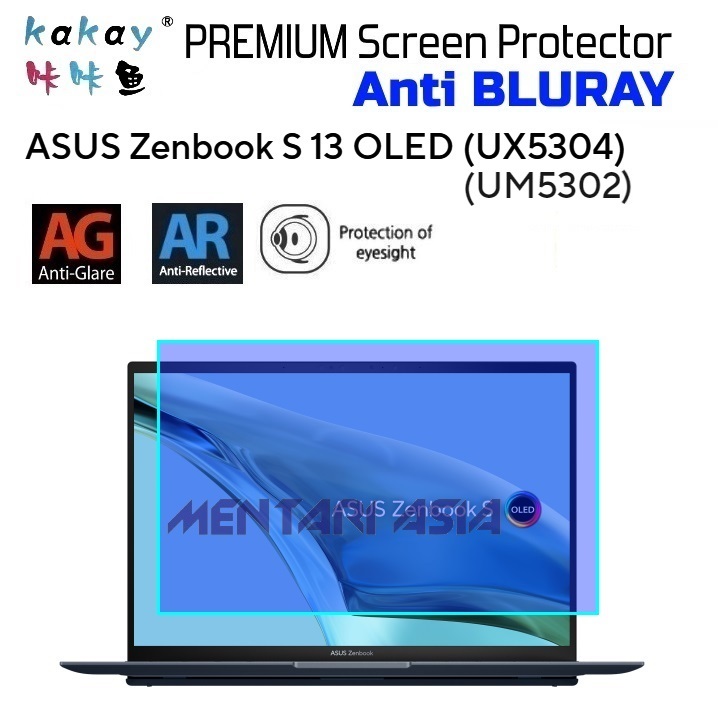 Screen Protector ASUS ZenBook S13 OLED UX5304 UM5302 - KAKAY Premium ANTI BLURAY