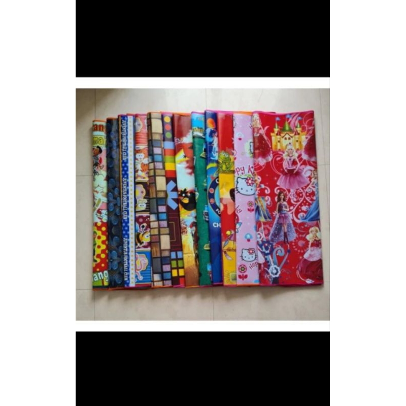 TIKAR SPON GULUNG EVA KARAKTER 120X120