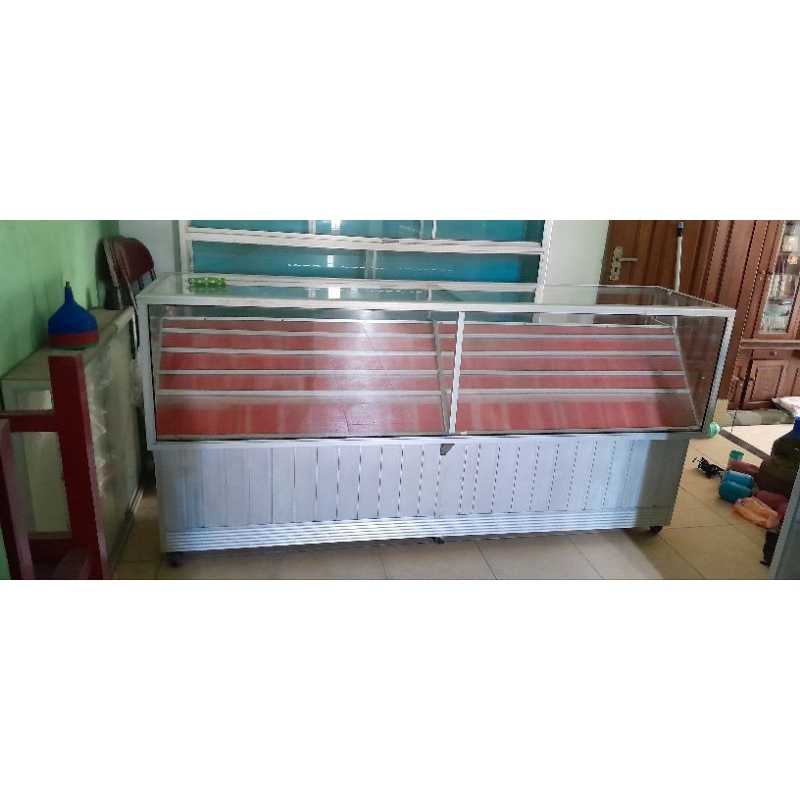 ETALASE KONTER 2 meter second