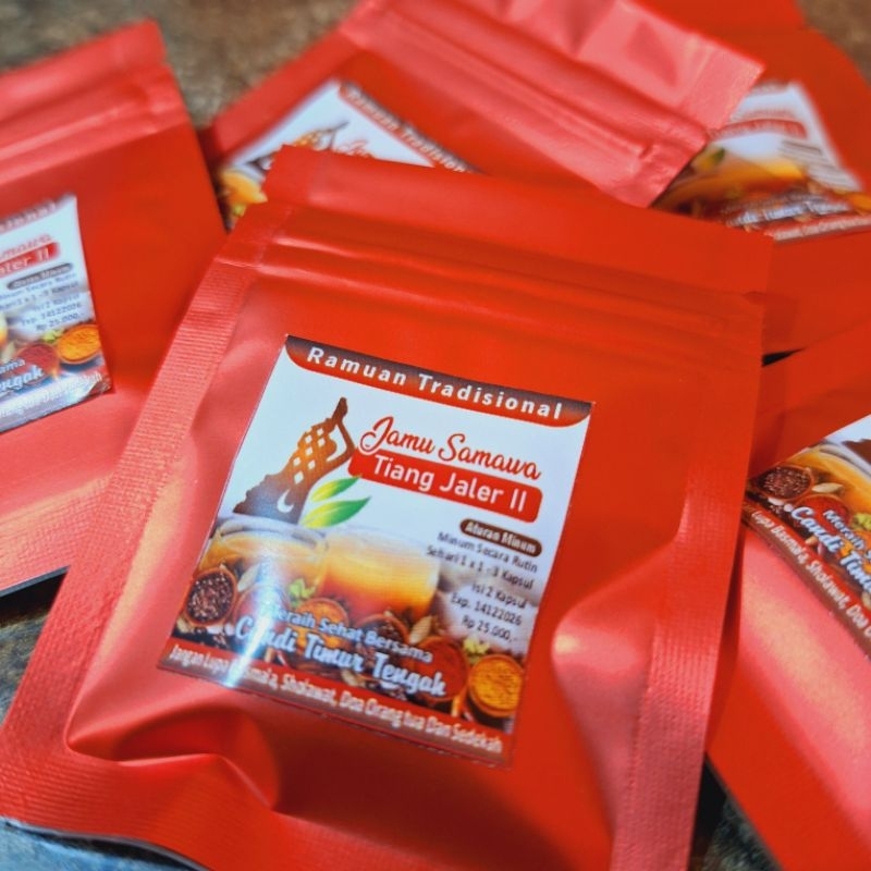 

Jamu Samawa Tiang Jaler II - Kemasan Sachet
