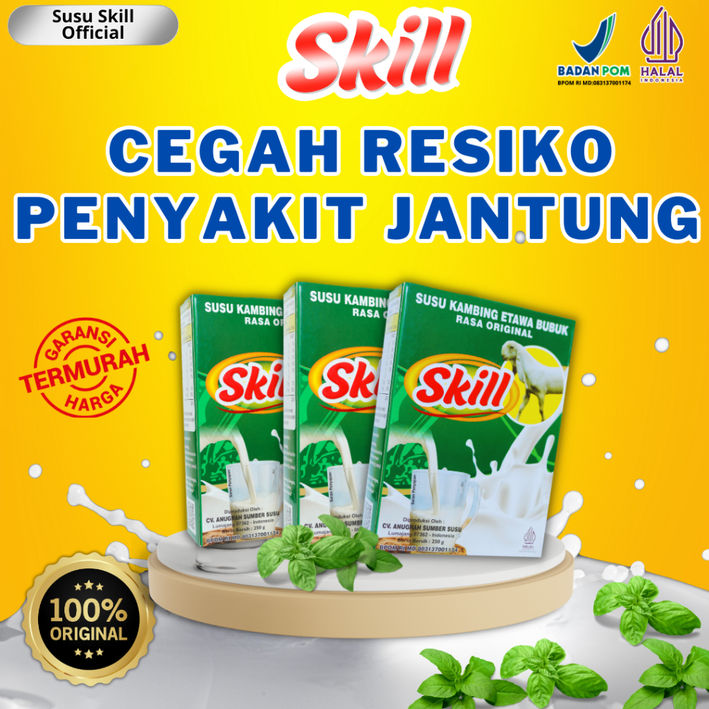 

Cegah resiko penyakit jantung dengan – Etawa Skill Susu Etawa Herbal Official 1 Box refill
