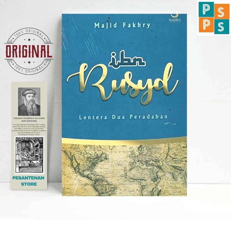BUKU ORIGINAL Lentera dua Peradaban Ibn Rusyd - Majid Fakhry - Sadra press Bukit
