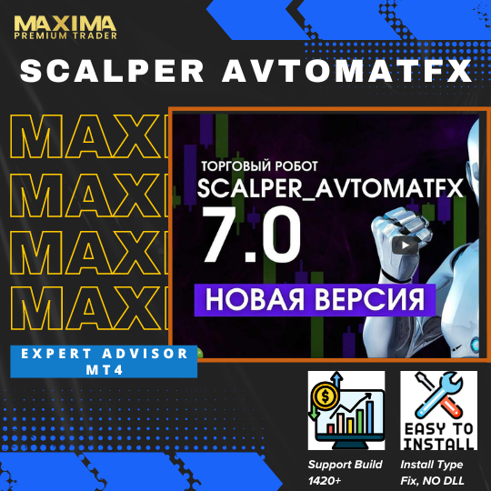 EA Robot Trading Scalper AvtomatFX MT4 V7.001 - 1420